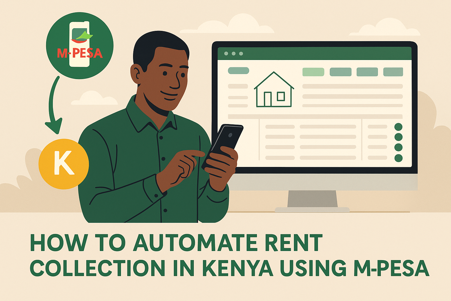 Mpesa rent payment system