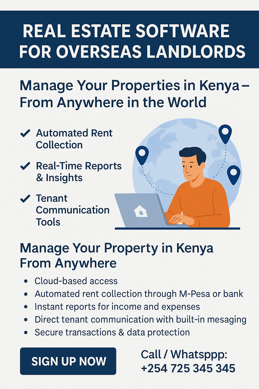 Real Estate Software for Overseas Landlords