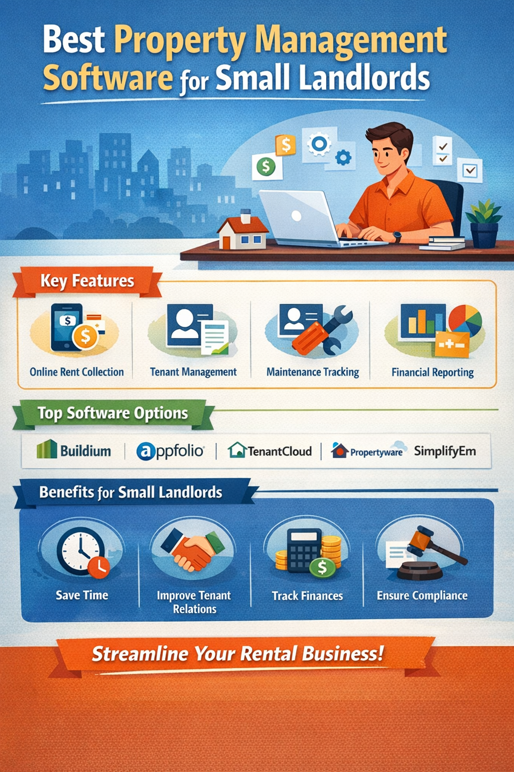 Best Property Management Software for Small Landlords | Simplify Your Rental Business