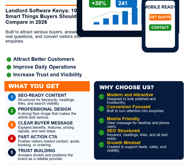 Landlord Software Kenya: 10 Smart Things Buyers Should Compare in 2026