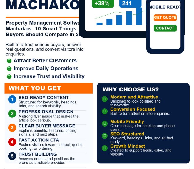 Property Management Software Machakos: 10 Smart Things Buyers Should Compare in 2026