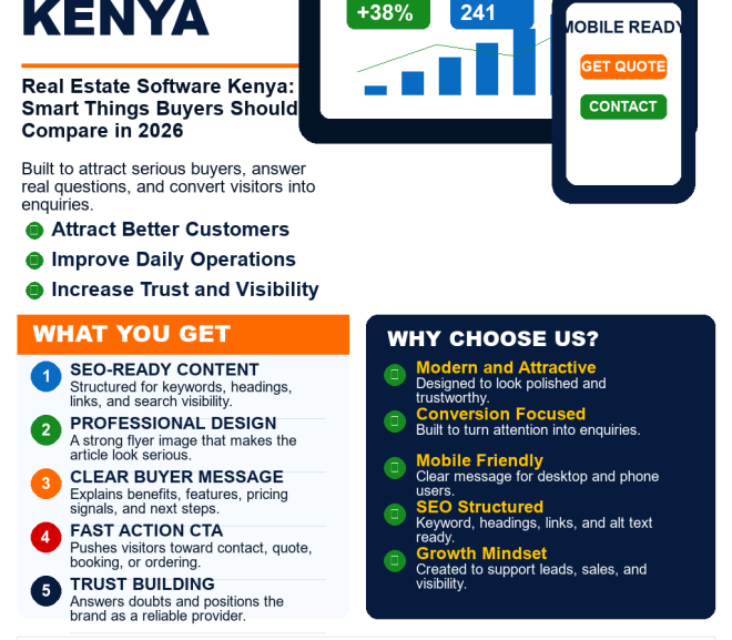 Real Estate Software Kenya: 10 Smart Things Buyers Should Compare in 2026