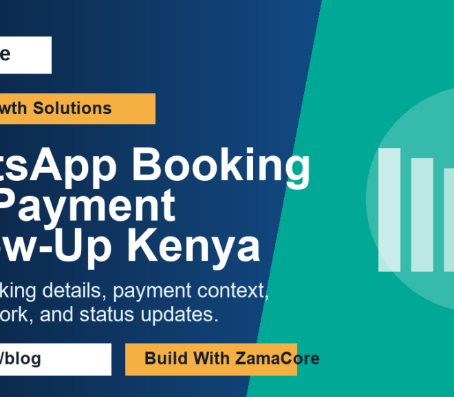 WhatsApp Booking and Payment Follow-Up in Kenya: Why Property Offices Need Structured Forms