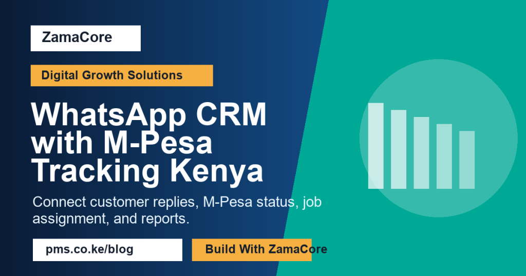 WhatsApp CRM with M-Pesa Tracking Kenya