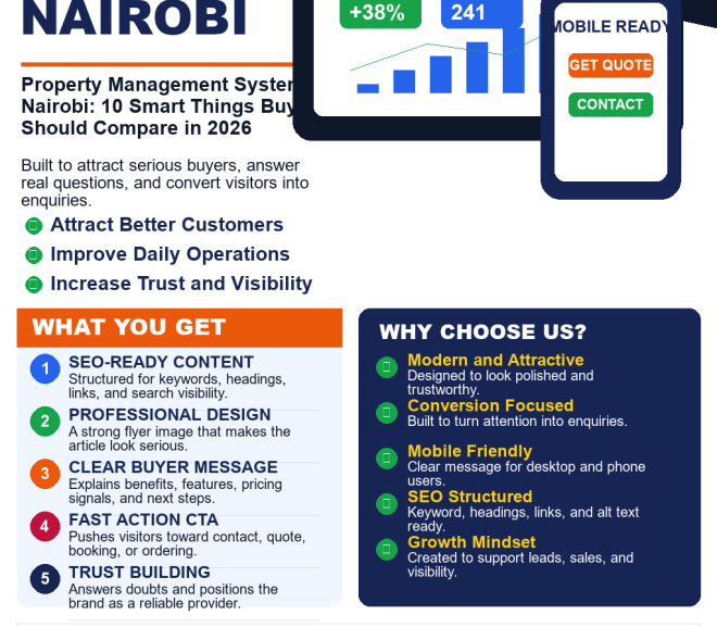 Property Management System Nairobi: 10 Smart Things Buyers Should Compare in 2026