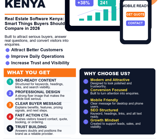 Real Estate Software Kenya: 10 Smart Things Buyers Should Compare in 2026