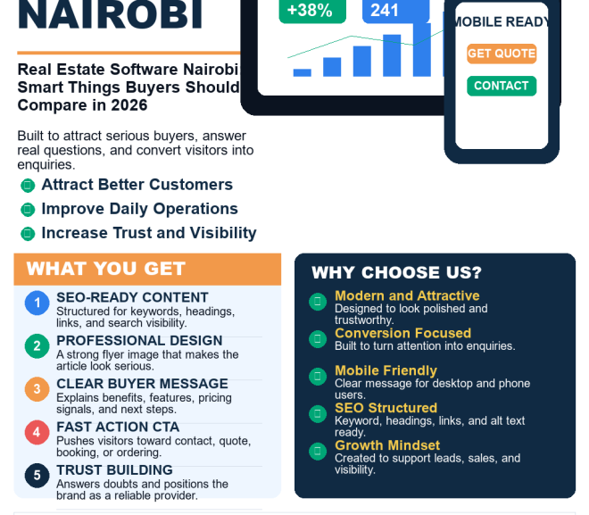 Real Estate Software Nairobi: 10 Smart Things Buyers Should Compare in 2026