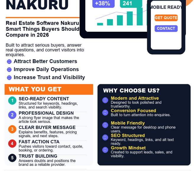 Real Estate Software Nakuru: 10 Smart Things Buyers Should Compare in 2026