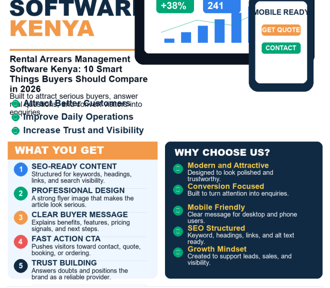 Rental Arrears Management Software Kenya: 10 Smart Things Buyers Should Compare in 2026