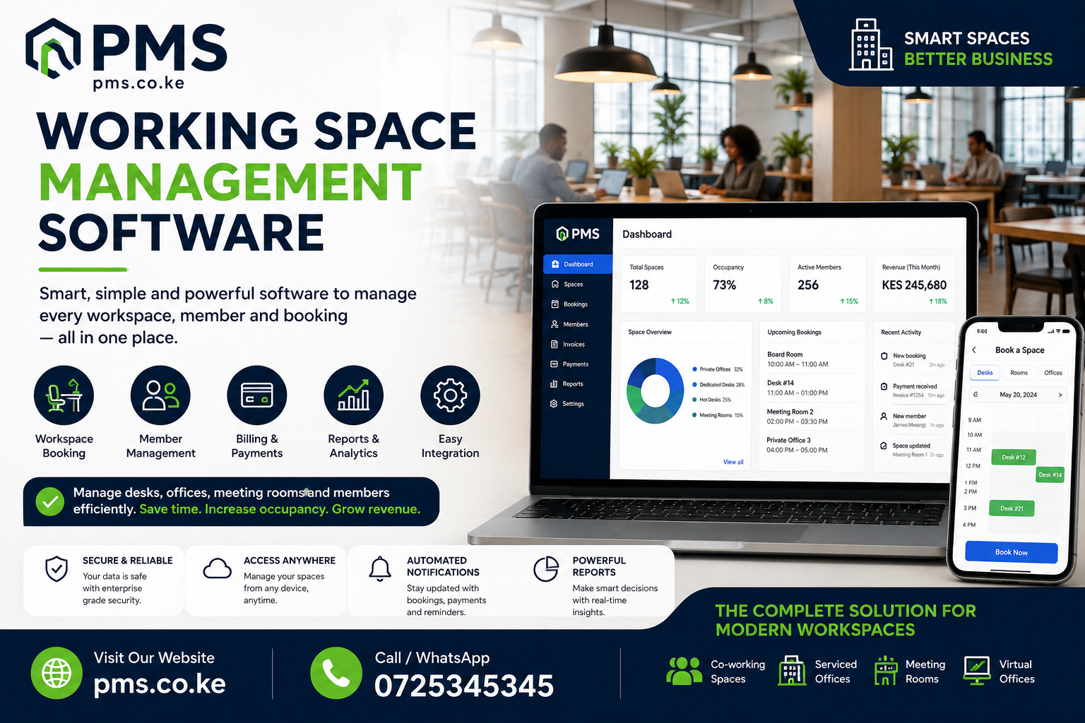working space management software