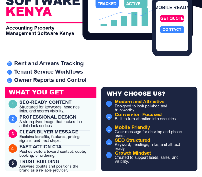 Accounting Property Management Software Kenya: 10 Smart Things Buyers Should Compare in 2026