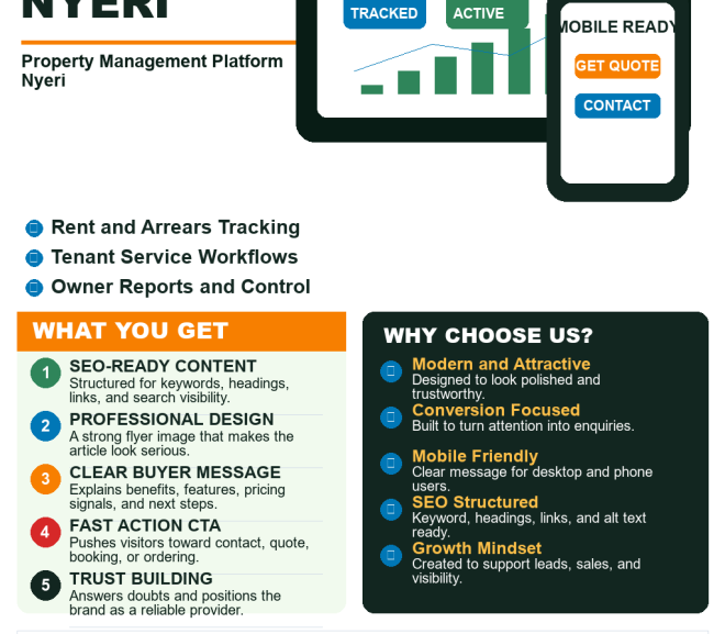 Property Management Platform Nyeri: 10 Smart Things Buyers Should Compare in 2026