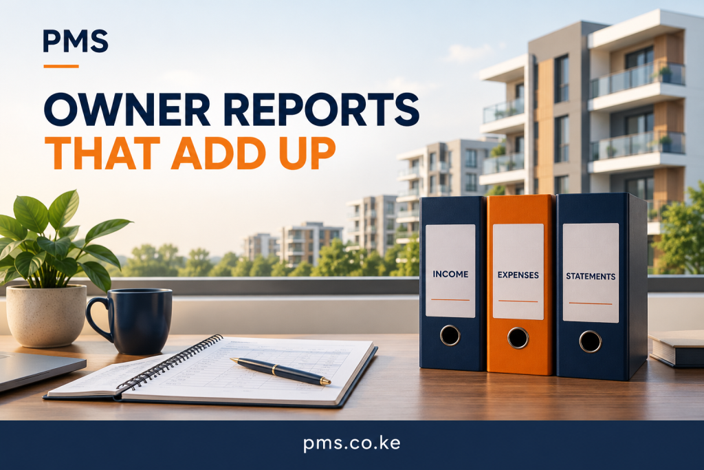 Property Management Software in Kiambu: Build a Clear Owner Report — editorial illustration